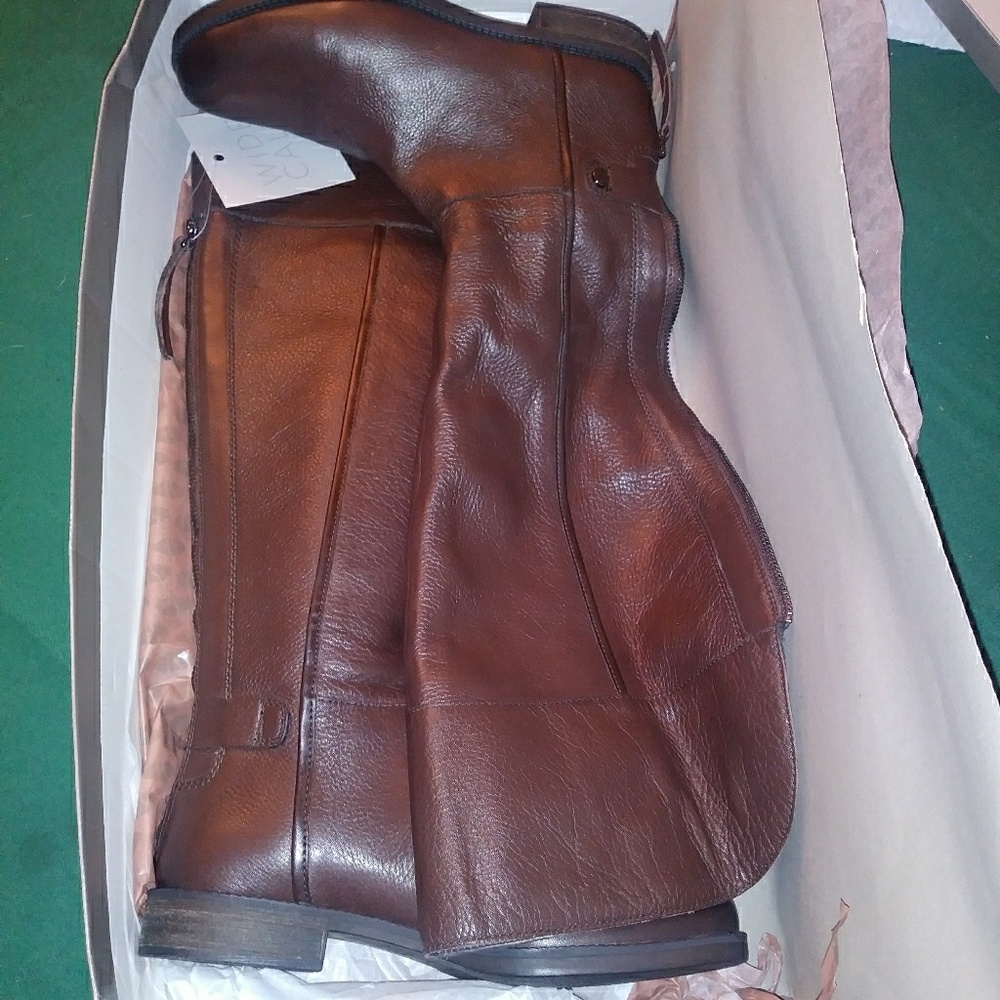 Brown Leather Boots
